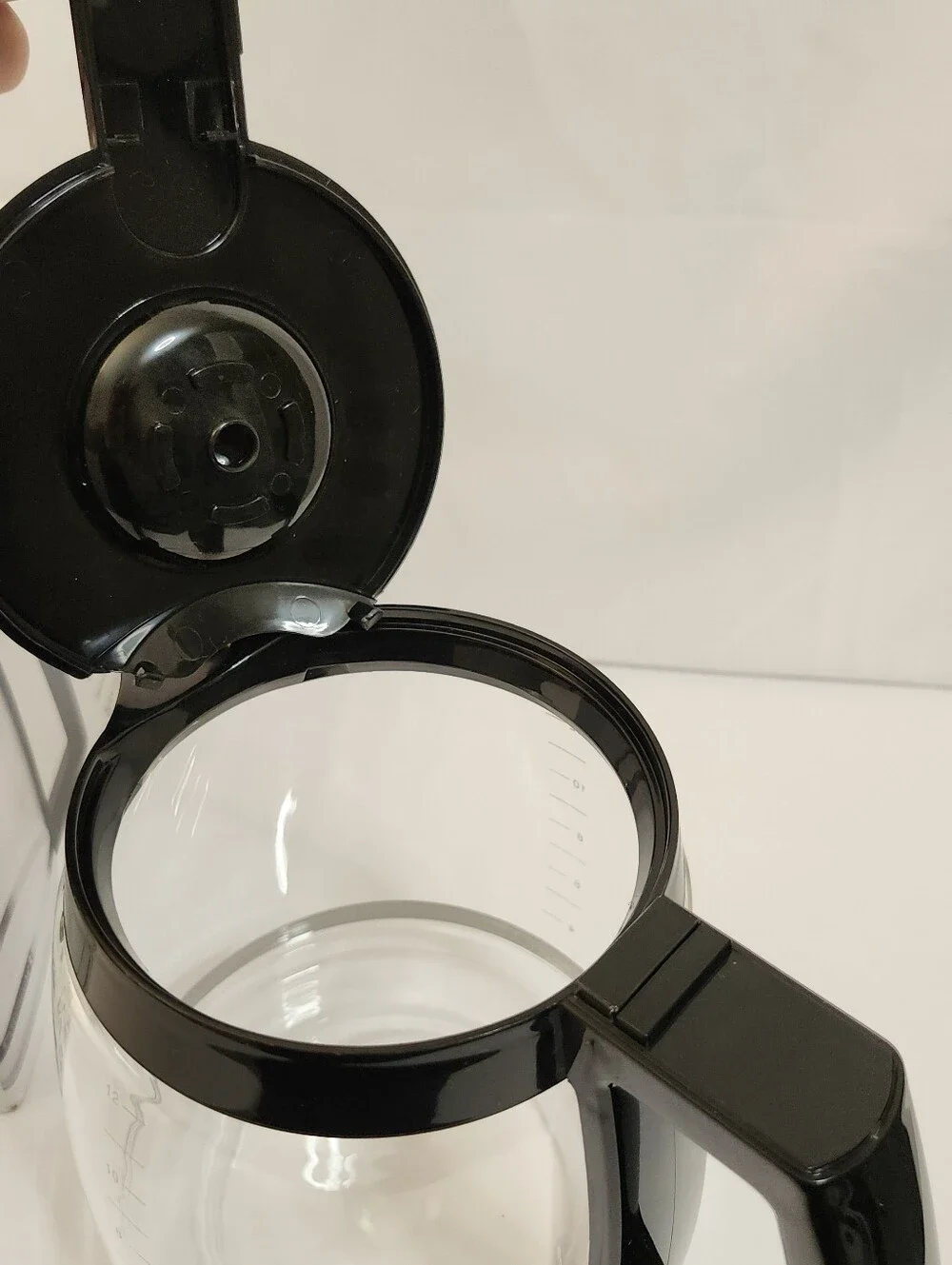Cuisinart DCC-1200PRC Glass 12 Cup Replacement Carafe - Black NIB *READ
